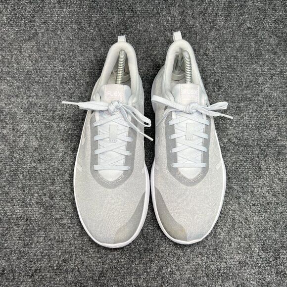 Nike Flex Experience 8 Running Shoes Womens Size 11 Grey White Athletic Training - Picture 3 of 12